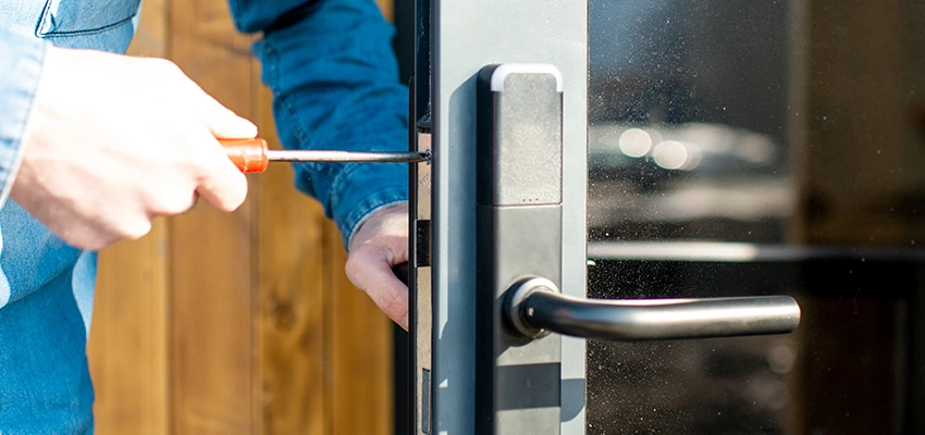 Aluminium Door Lock Replacement in Largo